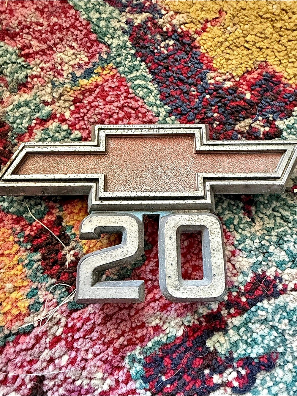 Chevrolet 1969-1972 Chevrolet C20 Fender Emblem C20 Fender Emblem Metal Wall